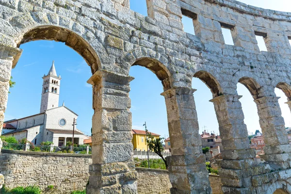 Pula, Istria, Croacia — Foto de Stock