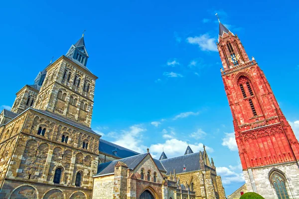 Maastricht, Hollanda, Saint Servatius Kilisesi — Stok fotoğraf