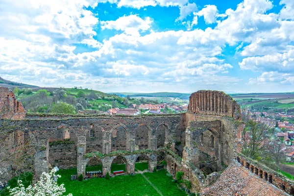 Fortress Transylvania Romania Village Slimnic Sibiu County — Stock Photo, Image