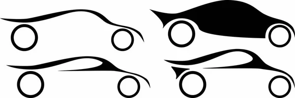 汽车和汽车运动公司标志的想法 — 图库矢量图片