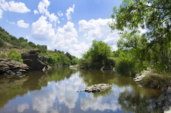 南ポルトガルの Degebe 川の風景 — ストック写真