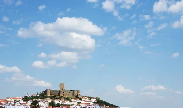 Slottet i Portel village. Portugal. — Stockfoto