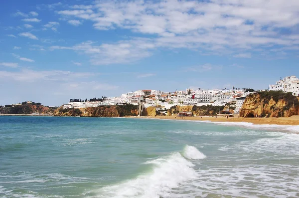 Krajobraz miasta Albufeira, Algarve, Portugalia — Zdjęcie stockowe