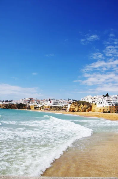 Albufeira strand, Algarve, Portugal — Stockfoto