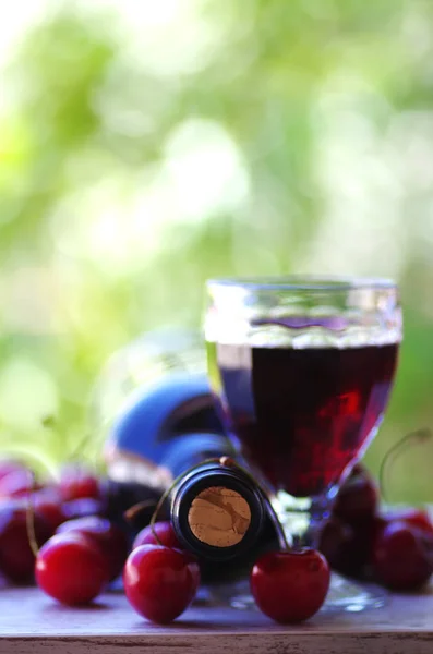 A bottle of wine closed with a cork — Stock Photo, Image