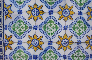 portekizce fayans renkli panel