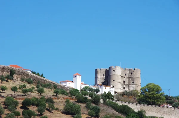 エヴォラモンテ城の風景, ポルトガル — ストック写真