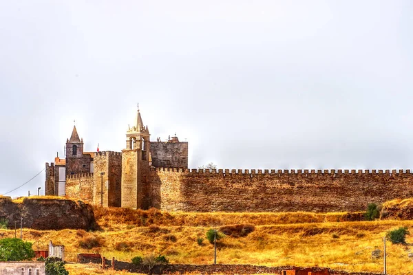 Landskap Mourao Slott Alentejo Region Portugal — Stockfoto