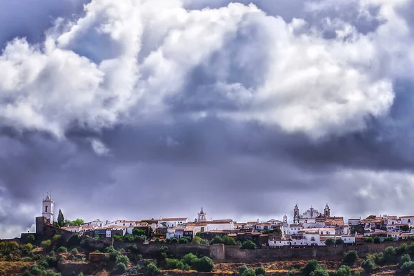 Paisagem Aldeia Monsaraz Sul Portugal — Fotografia de Stock