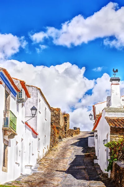 Vecchia Strada Nel Villaggio Monsaraz Regione Dell Alentejo Portogallo — Foto Stock