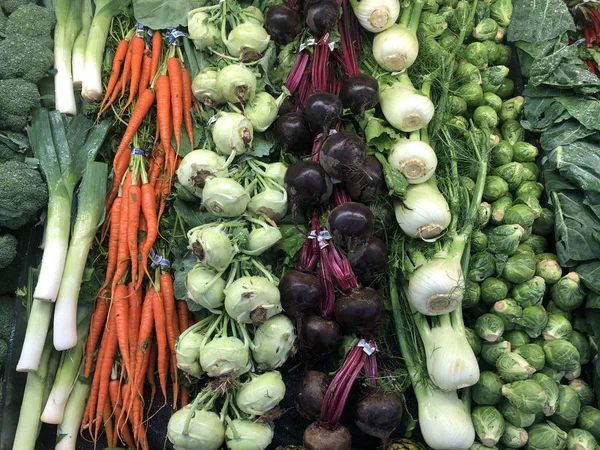 Vários vegetais fazem um fundo de produto — Fotografia de Stock