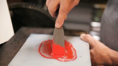 Bir gölet yanında sazlık görünümü