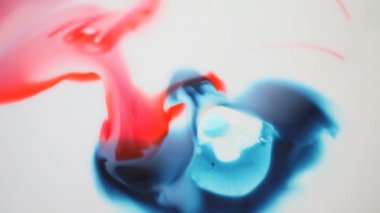 Boya renkleri karıştırma ve şekil değiştirme