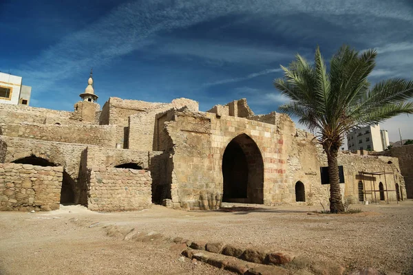 Aqaba Burg Mamluk Burg Oder Aqaba Fort Neben Der Festung — Stockfoto