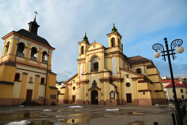 Ukraine Ivano Frankivsk February 2017 People Church Blessed Virgin Mary — Stock Photo, Image