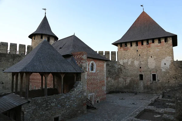 Gamla Slottet Smotrych River Tidigare Rutenska Litauiska Slott Och Senare — Stockfoto