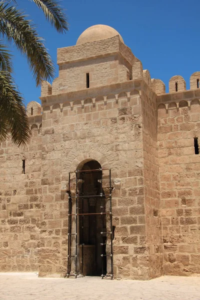 Paredes Medina Sousse Tunísia — Fotografia de Stock