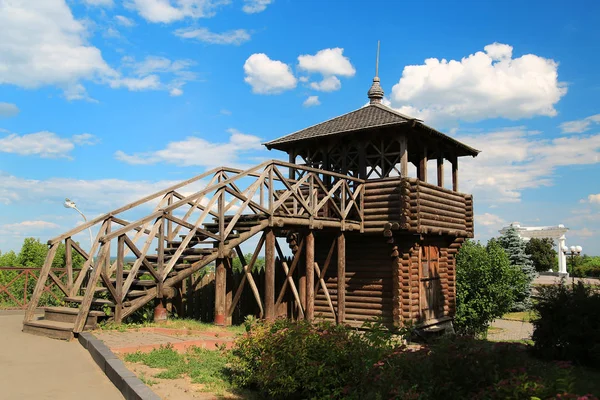 Reconstruction Poltava Fortress Century Poltava City Located Vorskla River Central — Stock Photo, Image