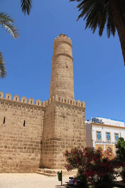 Tunísia Sousse Junho 2010 Medina Antiga Fortaleza Sousse Tunísia — Fotografia de Stock