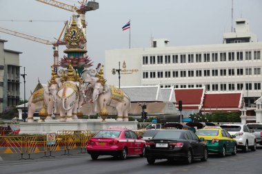 THAILAND, BANGKOK, 11 Nisan 2014: Bangkok, Tayland 'da trafik