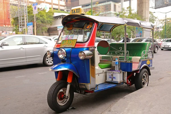 Thailand Bangkok Dubna 2014 Silniční Doprava Bangkoku Thajsko — Stock fotografie