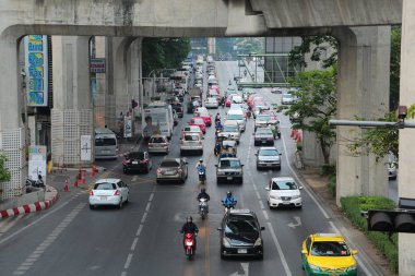 THAILAND, BANGKOK, 11 Nisan 2014: Bangkok, Tayland 'da trafik