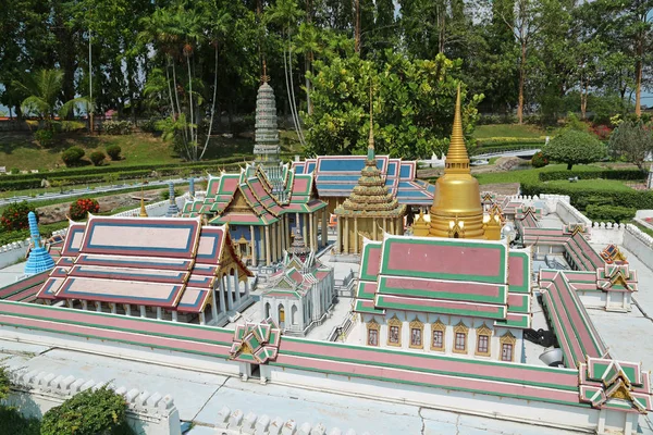 パタヤ タイの Mini Siam 公園で世界の観光名所タイ パタヤ 2014 モデル — ストック写真