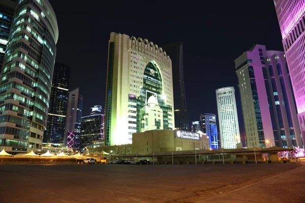 Qatar Doha Março 2018 Construção Ministério Educação Ensino Superior Doha — Fotografia de Stock