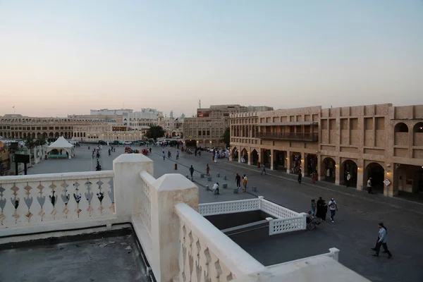 Qatar Doha März 2018 Menschen Auf Dem Souq Wakif Oder — Stockfoto