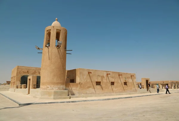 Old mosque in Al Dhakira village near Al Khor city, north of Qatar, Persian Gulf, Arabian Peninsul