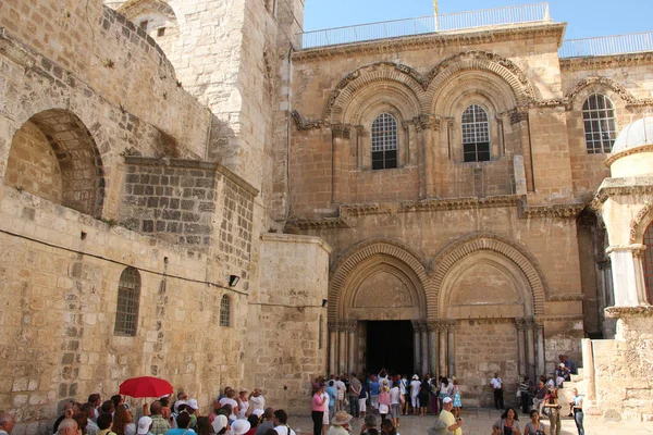 Israel Jerusalem September 2010 People Church Holy Sepulchre Jerusalem Israel — Stock Photo, Image