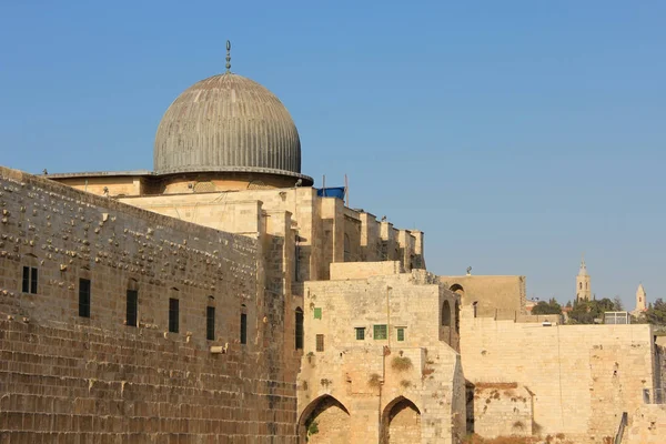 Città Santa Nuova Gerusalemme Che Discende Dal Cielo Israele — Foto Stock