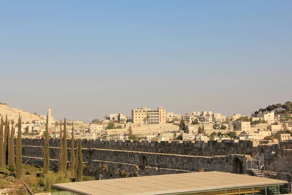 Città Santa Nuova Gerusalemme Che Discende Dal Cielo Israele — Foto Stock