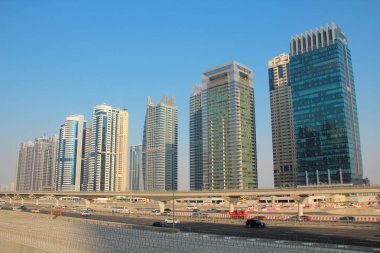 Birleşik Arap Emirlikleri, Dubai, 20 Ekim 2011: Dubai gökdelen, Birleşik Arap Emirlikleri, İran Körfezi, Arap Yarımadası'nda, Orta Doğu