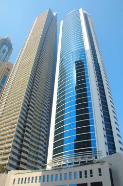 Birleşik Arap Emirlikleri, Dubai, 20 Ekim 2011: Dubai Marina gökdelenler, Birleşik Arap Emirlikleri, İran Körfezi, Arap Yarımadası'nda, Orta Doğu