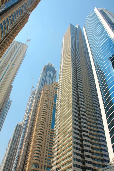 Emirati Arabi Uniti Dubai Ottobre 2011 Dubai Marina Grattacieli Emirati — Foto Stock