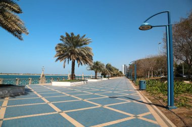 Corniche setin Abu Dhabi Birleşik Arap Emirlikleri