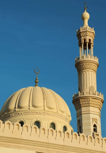 Mesquita Sharjah Cidade Emirados Árabes Unidos — Fotografia de Stock