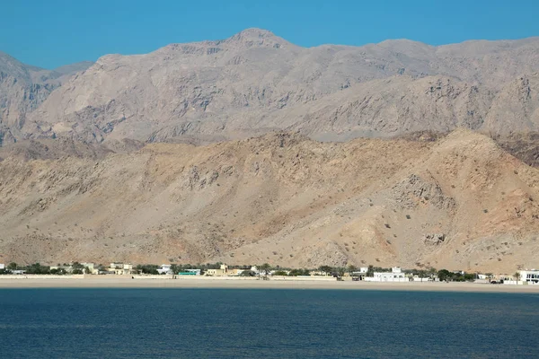 Musandam Yarımadası Umman Sultanlığı Umman Körfezi Umman Arap Yarımadası Nın — Stok fotoğraf