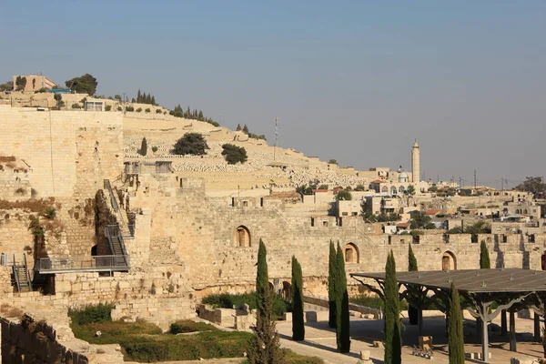 Città Santa Nuova Gerusalemme Che Discende Dal Cielo Israele — Foto Stock