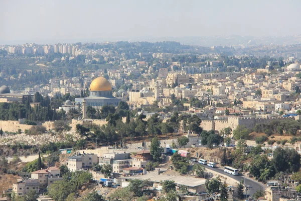 Città Santa Nuova Gerusalemme Che Discende Dal Cielo Israele — Foto Stock