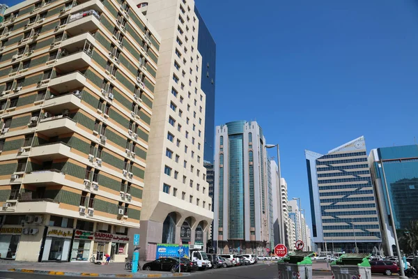 Emiratos Árabes Unidos Abu Dhabi Febrero 2016 Edificios Abu Dhabi — Foto de Stock