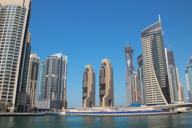 Birleşik Arap Emirlikleri, Dubai, 20 Ekim 2011: Dubai gökdelen, Birleşik Arap Emirlikleri, İran Körfezi, Arap Yarımadası'nda, Orta Doğu
