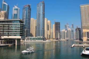 Birleşik Arap Emirlikleri, Dubai, 20 Ekim 2011: Dubai gökdelen, Birleşik Arap Emirlikleri, İran Körfezi, Arap Yarımadası'nda, Orta Doğu