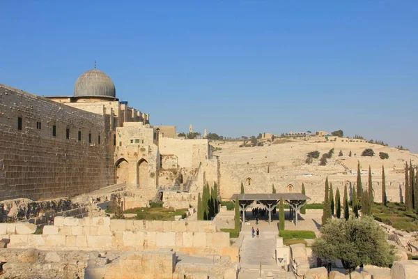 Città Santa Nuova Gerusalemme Che Discende Dal Cielo Israele — Foto Stock