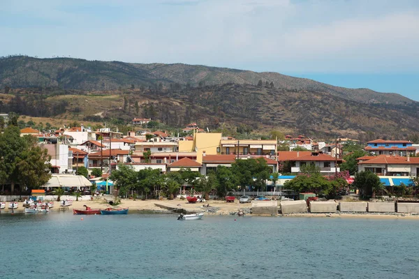 Greece Chalkidiki June 2013 Ouranoupoli Athos Peninsula Chalkidiki Greece Ouranoupoli — Stock Photo, Image