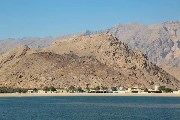 Musandam Yarımadası Umman Sultanlığı Umman Körfezi Umman Arap Yarımadası Nın — Stok fotoğraf