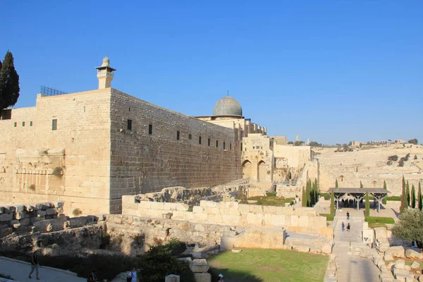Ciudad Santa Nueva Jerusalén Que Desciende Del Cielo Israel — Foto de Stock