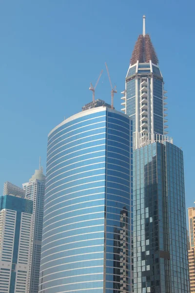 Uae Dubai Oktober 2011 Dubai Marina Wolkenkratzer Vereinigte Arabische Emirate — Stockfoto