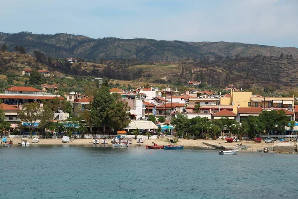 Greece Chalkidiki June 2013 Ouranoupoli Athos Peninsula Chalkidiki Greece Ouranoupoli — Stock Photo, Image